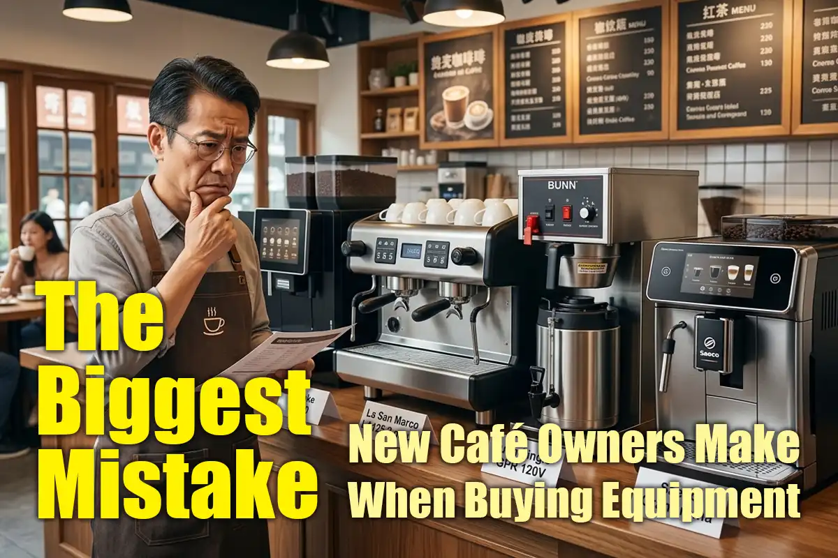 The Biggest Mistake New Café Owners Make When Buying Equipment